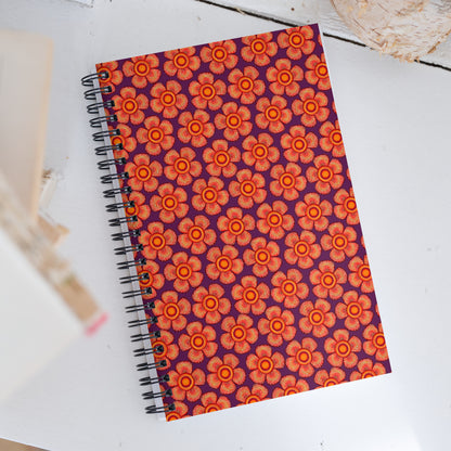 Arnoldii Rafflesia / Corpse Flower (Tyrian Purple) |Spiral Notebook for Your Creativity, Thoughts & Feelings [FREE SHIPPING]