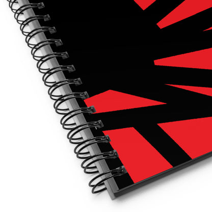 Shattered in Alizarin - Spiral Notebook for Your Creativity, Thoughts & Feelings [FREE SHIPPING]