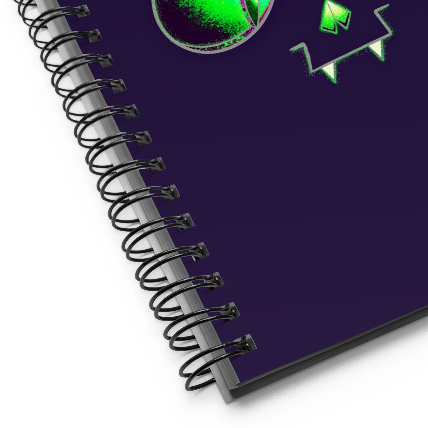 Skelecat (Purple) - Spiral Notebook for Your Creativity, Thoughts & Feelings [FREE SHIPPING]