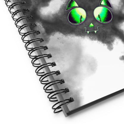 SKELECAT (MIST) - Spiral Notebook for Your Creativity, Thoughts & Feelings [FREE SHIPPING]