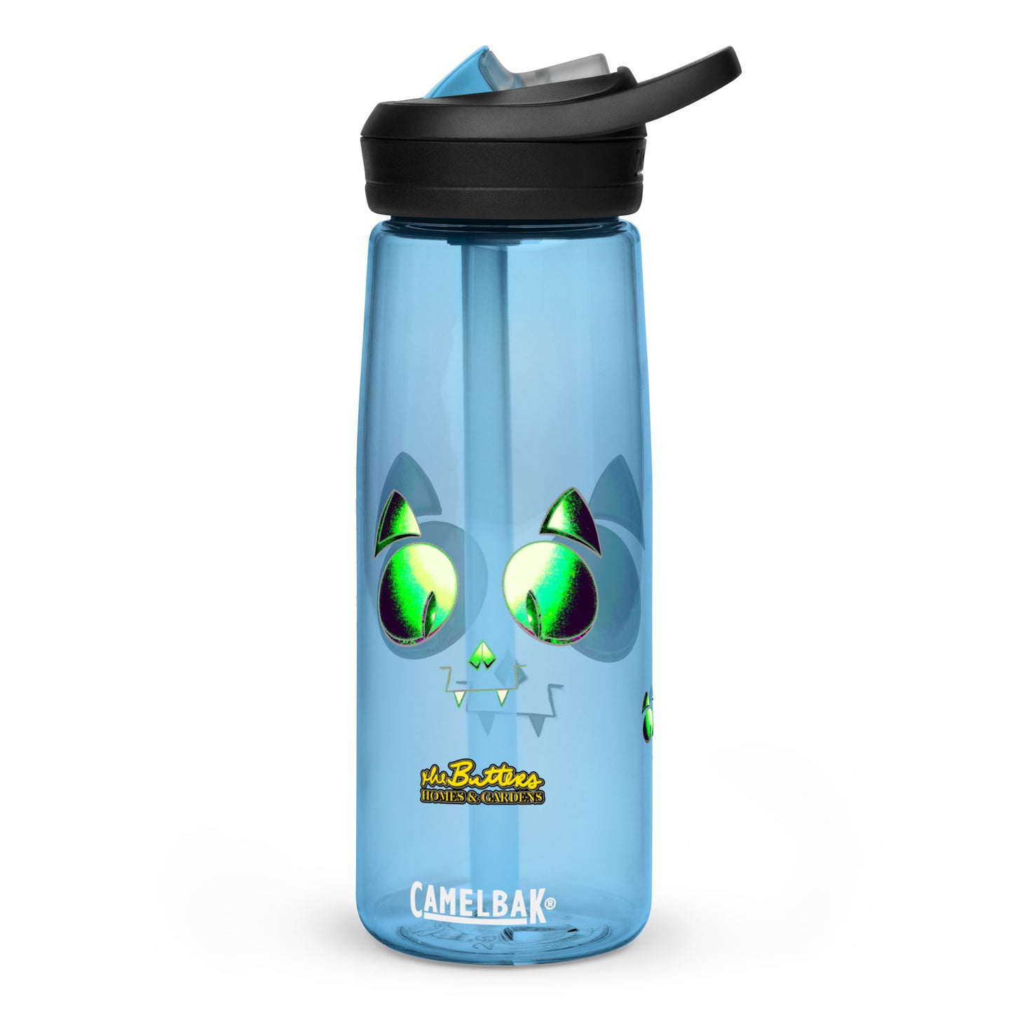 The Butters Homes & Gardens X Camelbak - Skelecat - Eddy+ Water Bottle w Straw {25oz} BPA-FREE [SPECIAL EDITION] [FREE SHIPPING]