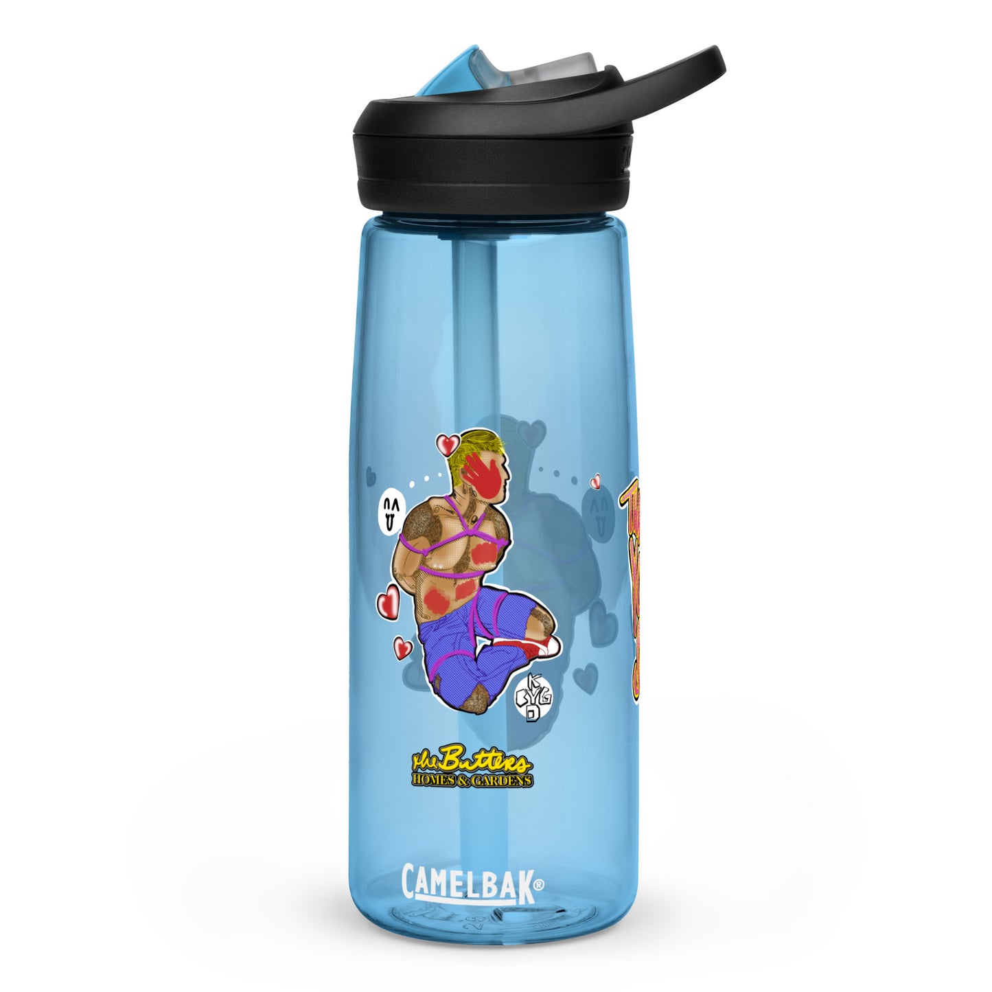 The Butters Homes & Gardens X Camelbak – “Tied Up” - Eddy+ Water Bottle w Straw {25oz} BPA-FREE (Multiple Colors) [SPECIAL EDITION] [FREE SHIPPING]