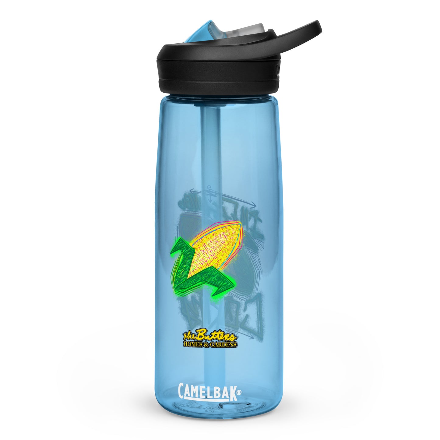 The Butters Homes & Gardens X Camelbak – “I'm Feelin' Corny” - Eddy+ Water Bottle w Straw {25oz} BPA-FREE (Multiple Colors) [SPECIAL EDITION] [FREE SHIPPING]