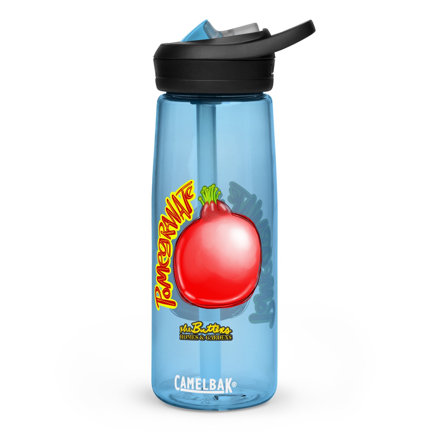 The Butters Homes & Gardens X Camelbak – “Pomegranate” - Eddy+ Water Bottle w Straw {25oz} BPA-FREE (Multiple Colors) [SPECIAL EDITION] [FREE SHIPPING]