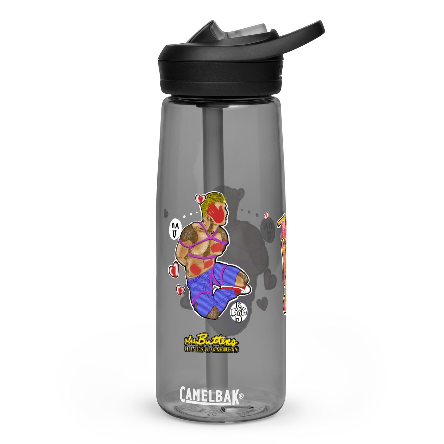 The Butters Homes & Gardens X Camelbak – “Tied Up” - Eddy+ Water Bottle w Straw {25oz} BPA-FREE (Multiple Colors) [SPECIAL EDITION] [FREE SHIPPING]