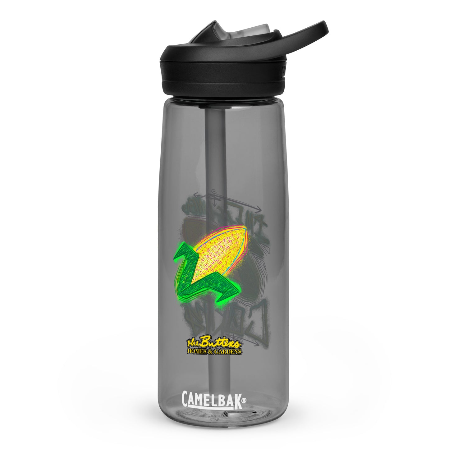 The Butters Homes & Gardens X Camelbak – “I'm Feelin' Corny” - Eddy+ Water Bottle w Straw {25oz} BPA-FREE (Multiple Colors) [SPECIAL EDITION] [FREE SHIPPING]