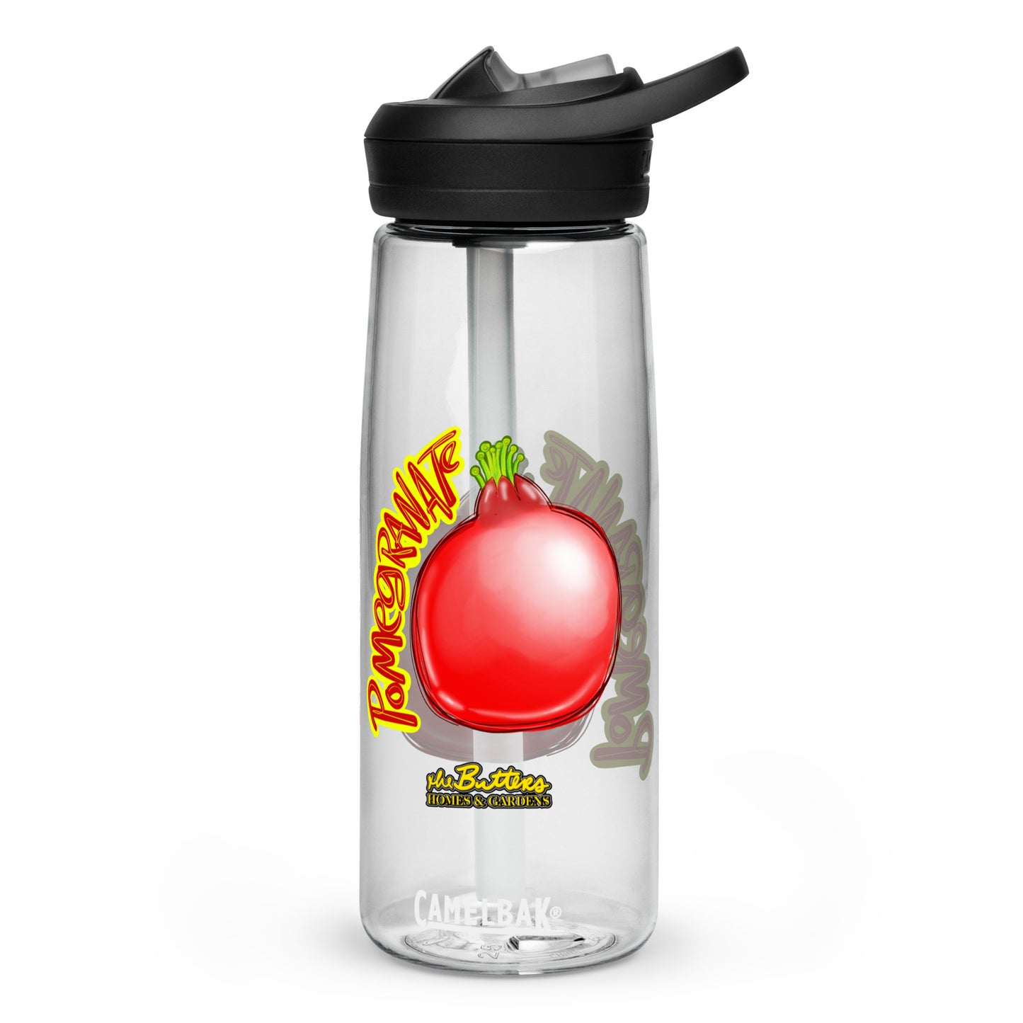 The Butters Homes & Gardens X Camelbak – “Pomegranate” - Eddy+ Water Bottle w Straw {25oz} BPA-FREE (Multiple Colors) [SPECIAL EDITION] [FREE SHIPPING]