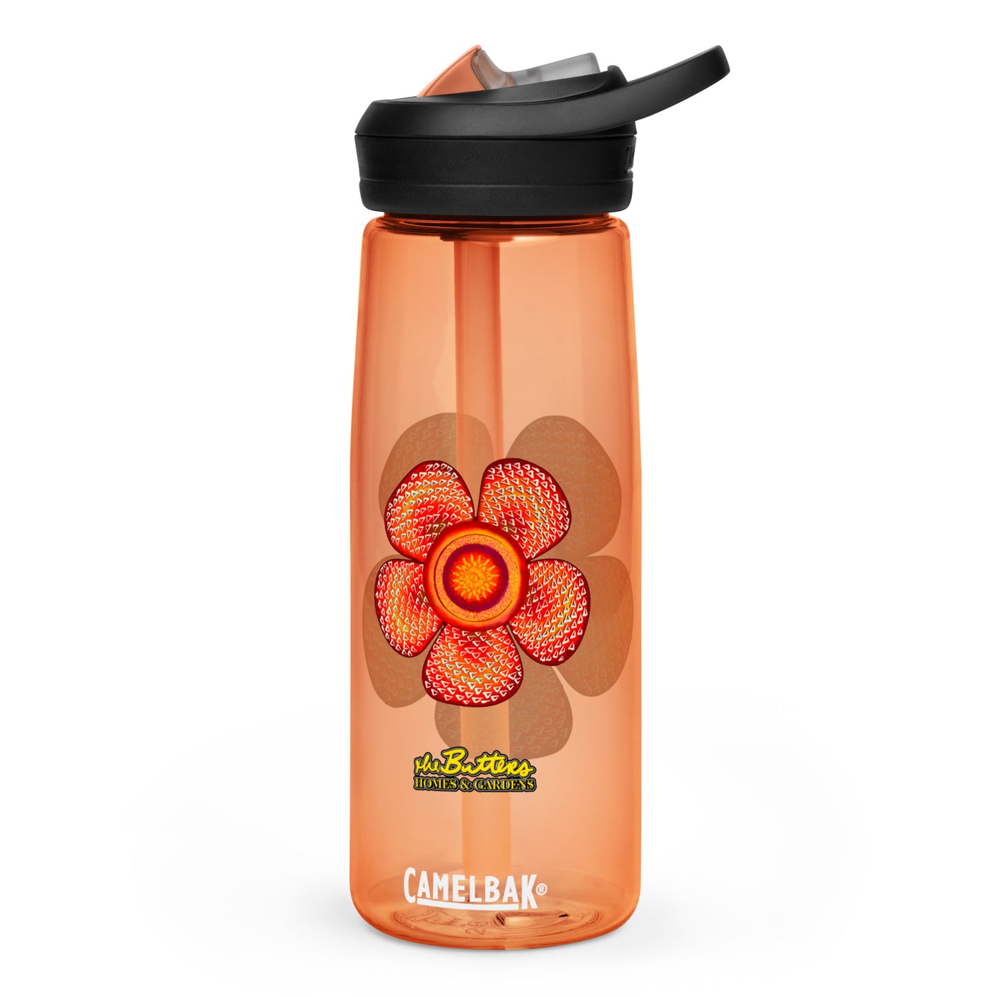 The Butters Homes & Gardens X Camelbak – “Arnoldii Rafflesia / Corpse Flower” - Eddy+ Water Bottle w Straw {25oz} BPA-FREE (Multiple Colors) [SPECIAL EDITION] [FREE SHIPPING]