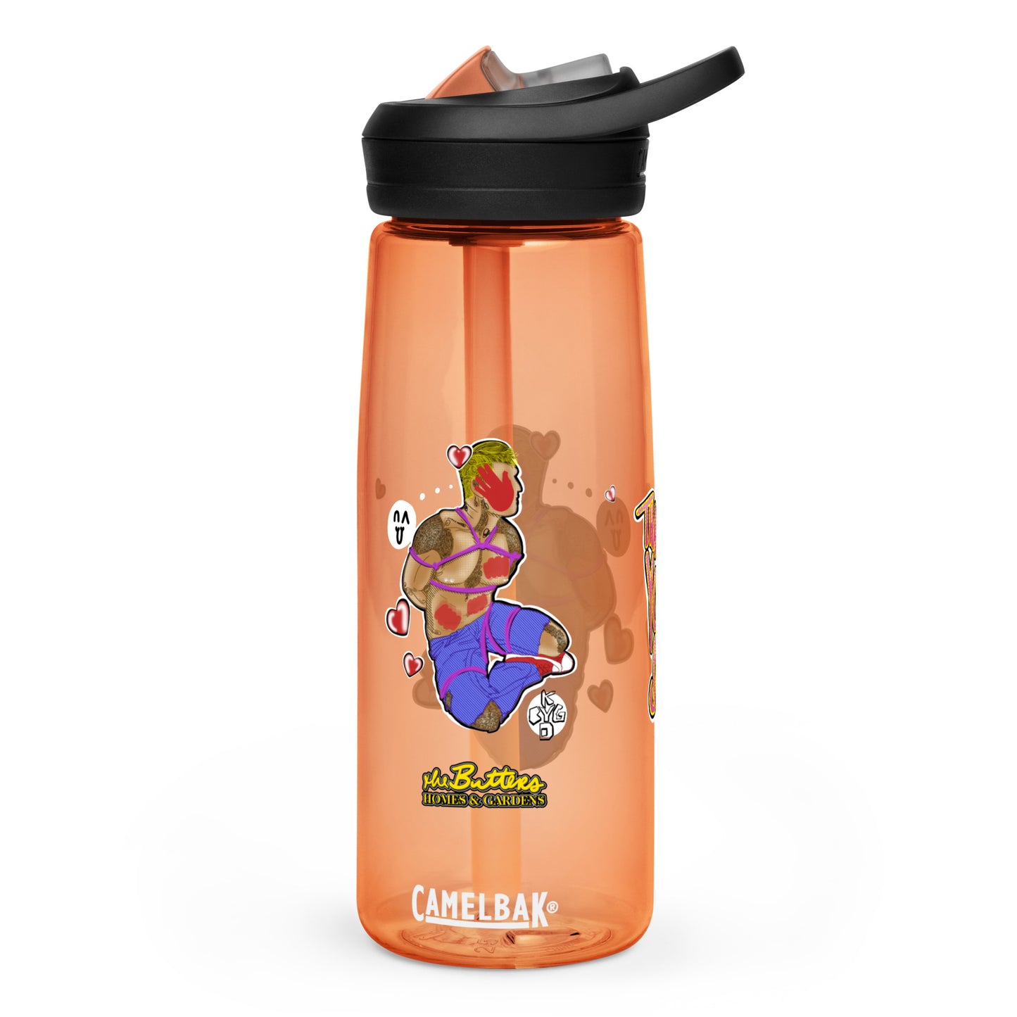 The Butters Homes & Gardens X Camelbak – “Tied Up” - Eddy+ Water Bottle w Straw {25oz} BPA-FREE (Multiple Colors) [SPECIAL EDITION] [FREE SHIPPING]