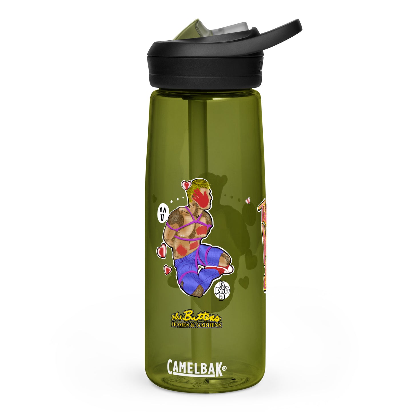 The Butters Homes & Gardens X Camelbak – “Tied Up” - Eddy+ Water Bottle w Straw {25oz} BPA-FREE (Multiple Colors) [SPECIAL EDITION] [FREE SHIPPING]