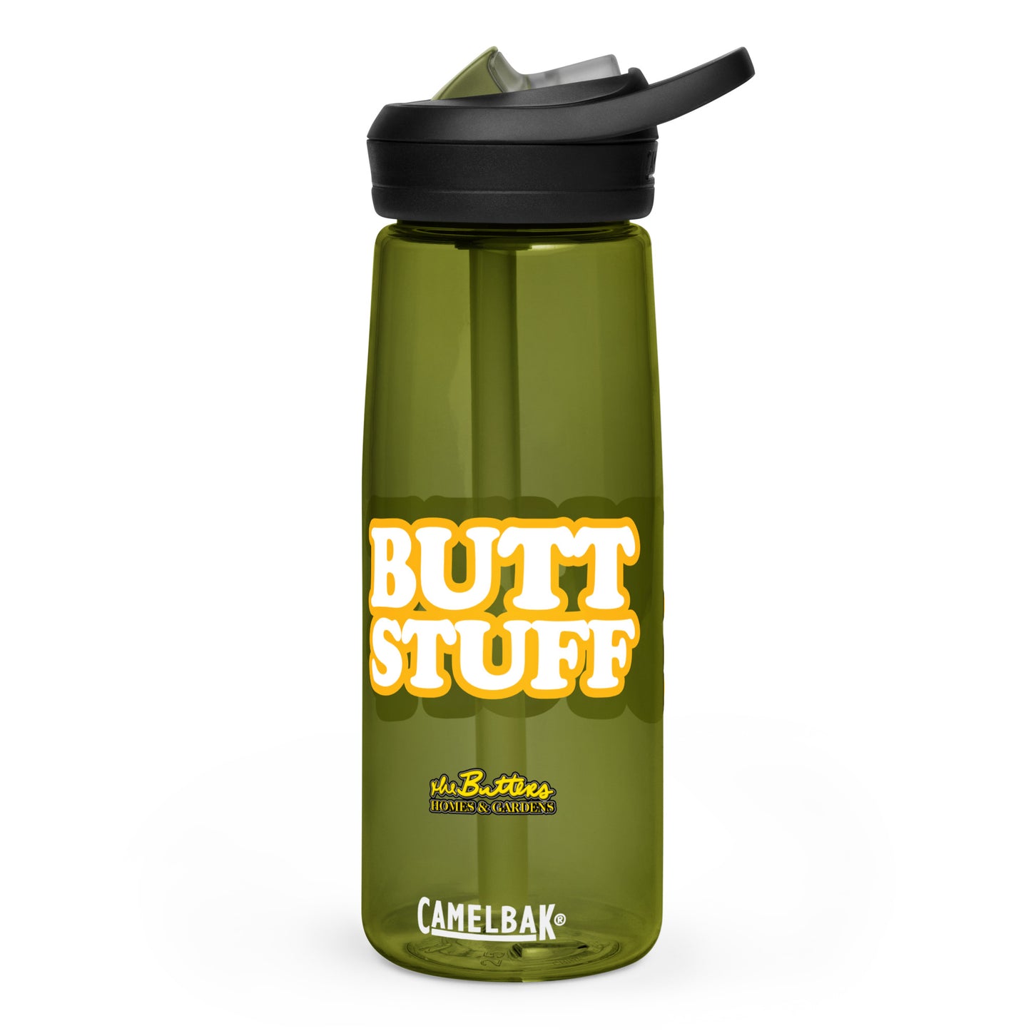 The Butters Homes & Gardens X Camelbak – “Butt Stuff” - Eddy+ Water Bottle w Straw {25oz} BPA-FREE (Multiple Colors) [SPECIAL EDITION] [FREE SHIPPING]