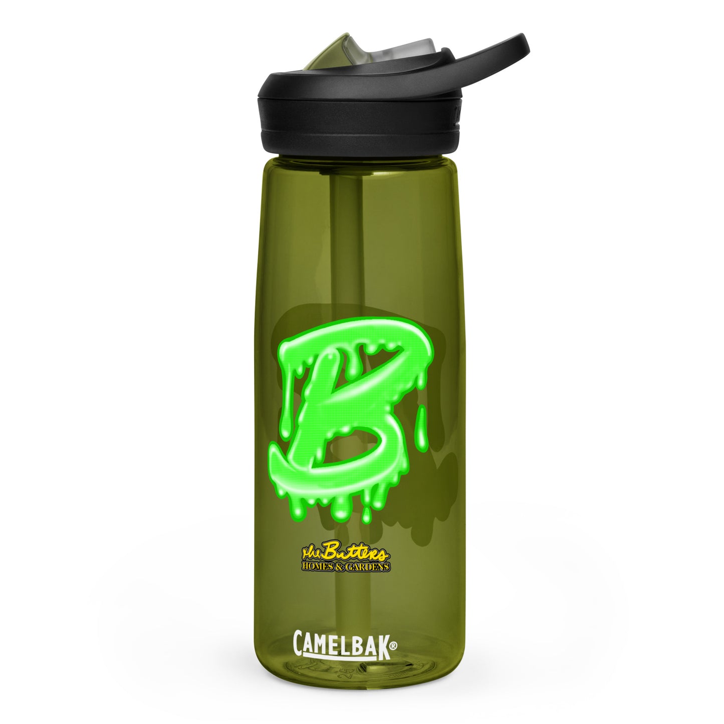 The Butters Homes & Gardens X Camelbak – “Acid Logo” - Eddy+ Water Bottle w Straw {25oz} BPA-FREE (Multiple Colors) [SPECIAL EDITION] [FREE SHIPPING]