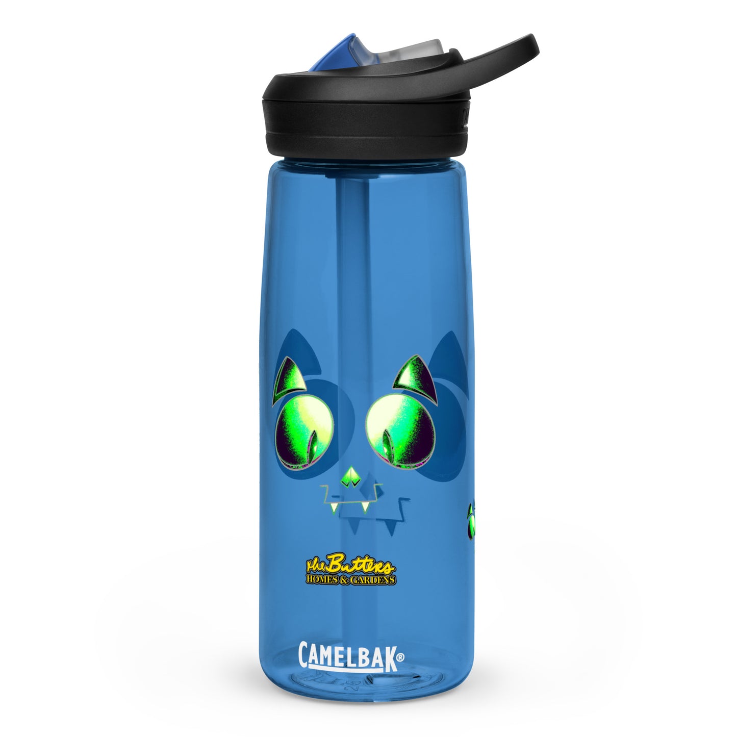 The Butters Homes & Gardens X Camelbak - Skelecat - Eddy+ Water Bottle w Straw {25oz} BPA-FREE [SPECIAL EDITION] [FREE SHIPPING]