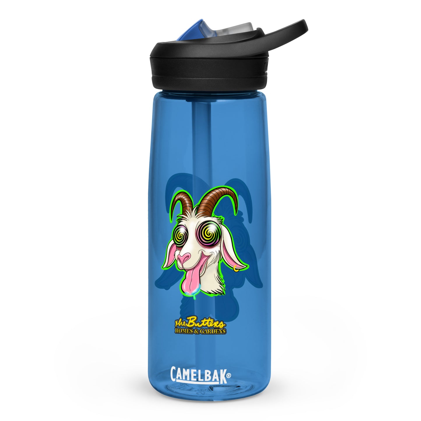 The Butters Homes & Gardens X Camelbak – “H-Word Goat” - Eddy+ Water Bottle w Straw {25oz} BPA-FREE (Multiple Colors) [SPECIAL EDITION] [FREE SHIPPING]