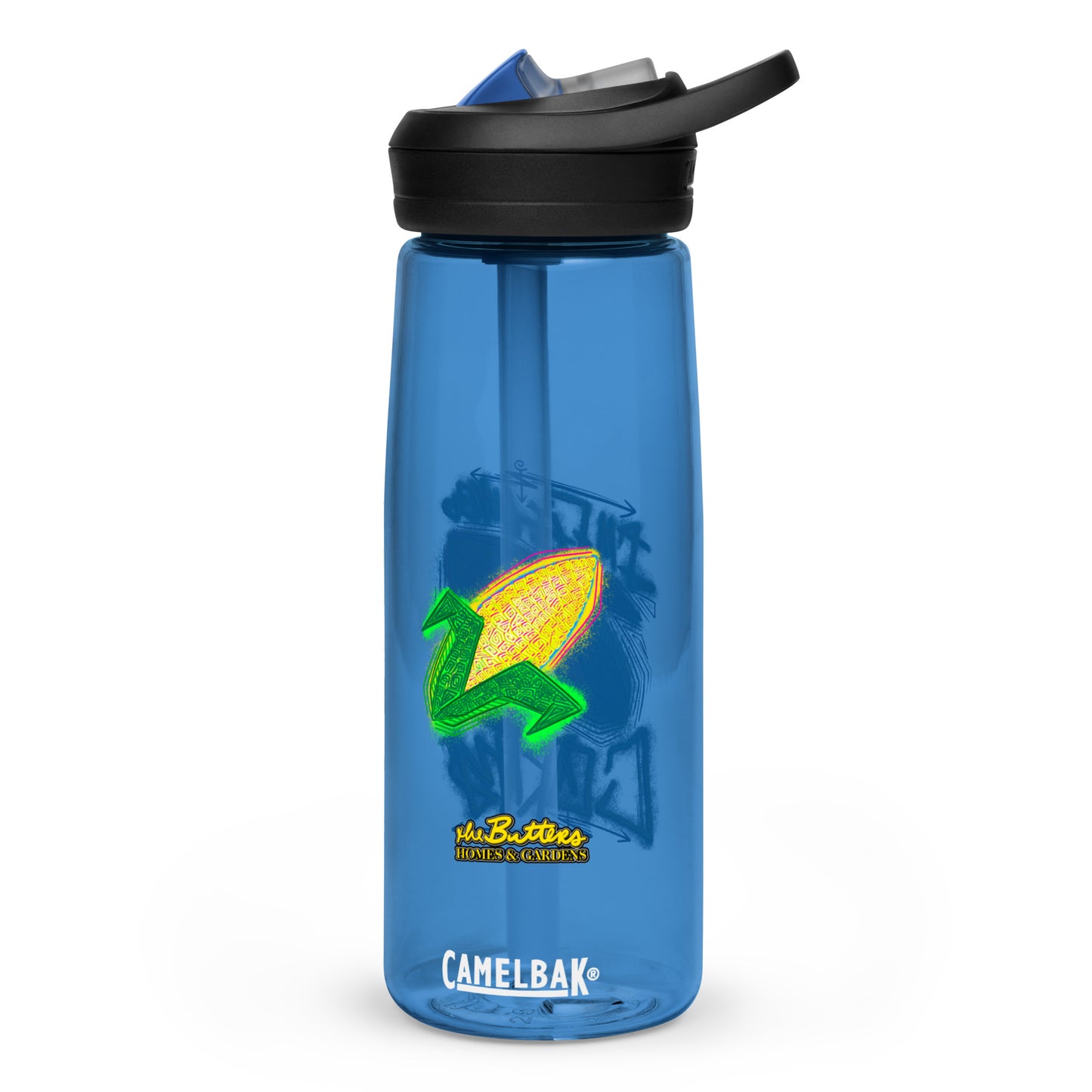 The Butters Homes & Gardens X Camelbak – “I'm Feelin' Corny” - Eddy+ Water Bottle w Straw {25oz} BPA-FREE (Multiple Colors) [SPECIAL EDITION] [FREE SHIPPING]