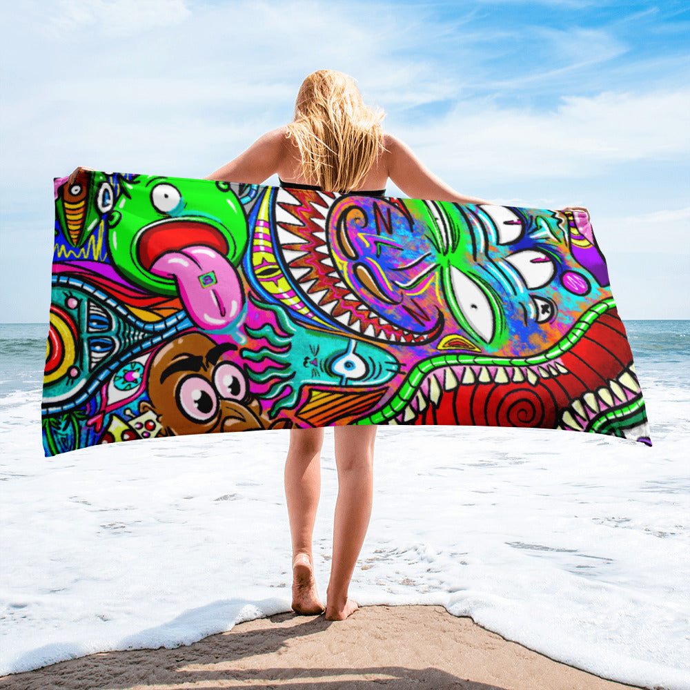 Psychadelia - Bath & Beach Towel (30"x60") [FREE SHIPPING]