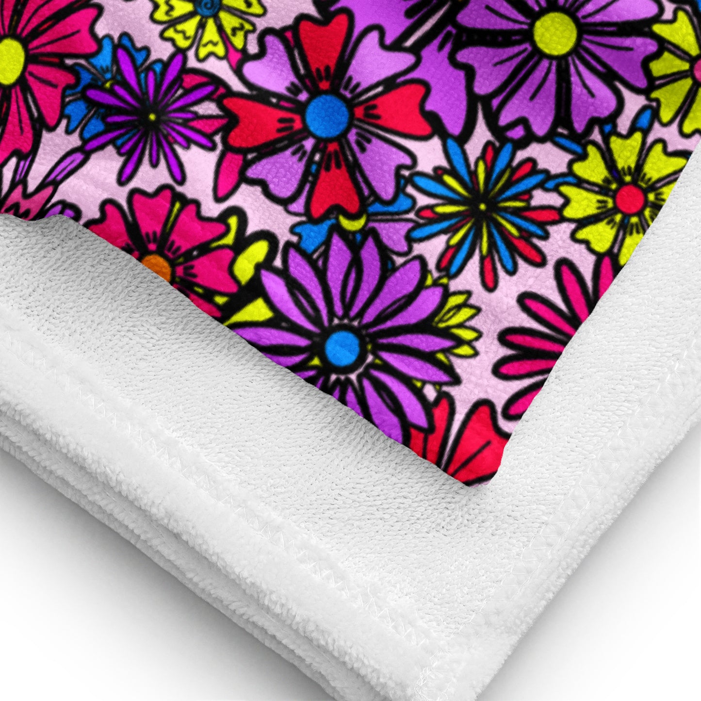 Forbidden Flower {PURPLE} - Bath & Beach Towel (30"x60") [FREE SHIPPING]