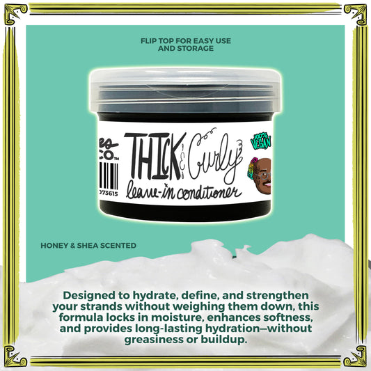 Thick N' Curly Deep Conditioning Leave-in | Grapeseed Oil X Agave