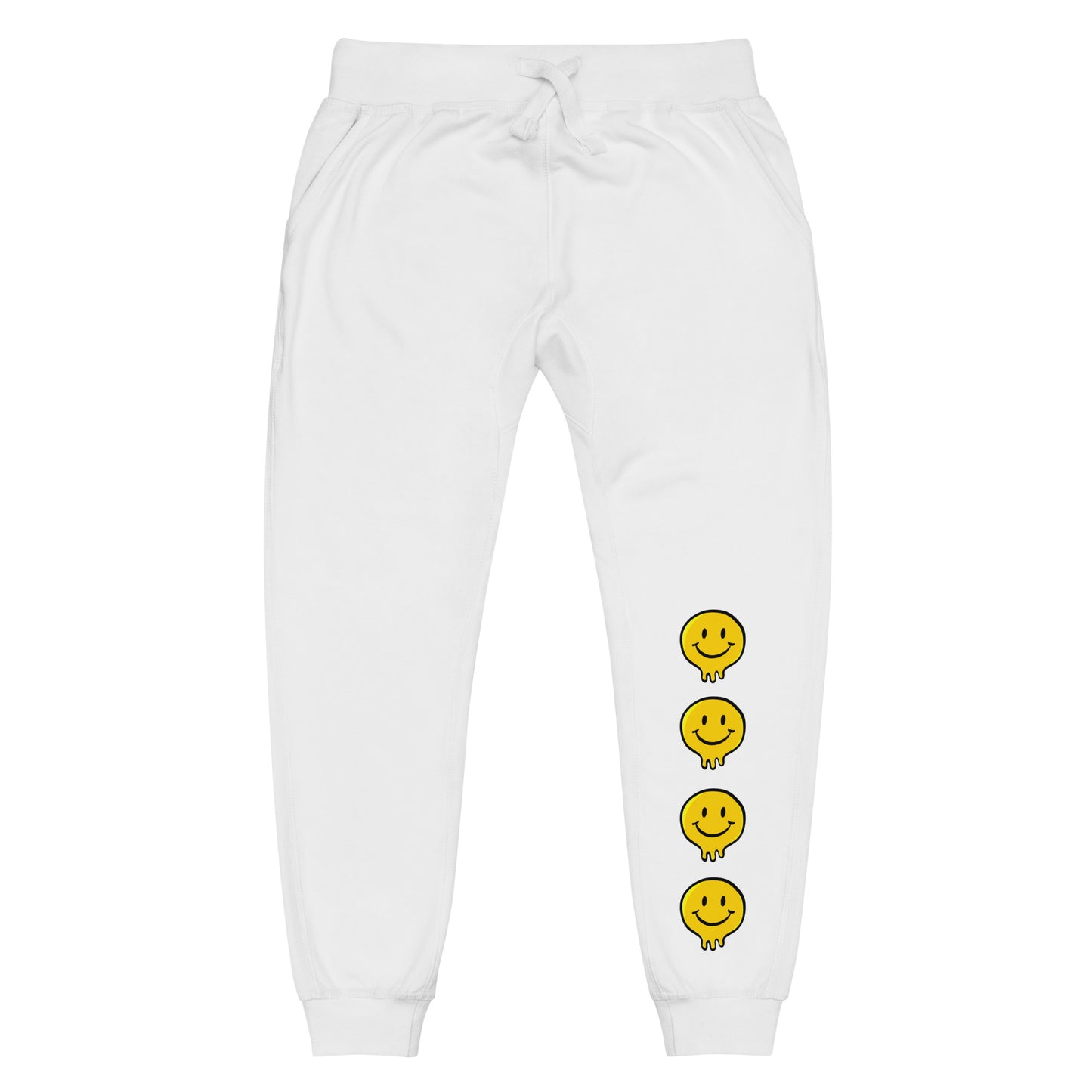 Happy Human Unisex Fleece Sweatpants w Cuffed Leg {Multiple Colors, Sizes XS-2XL}