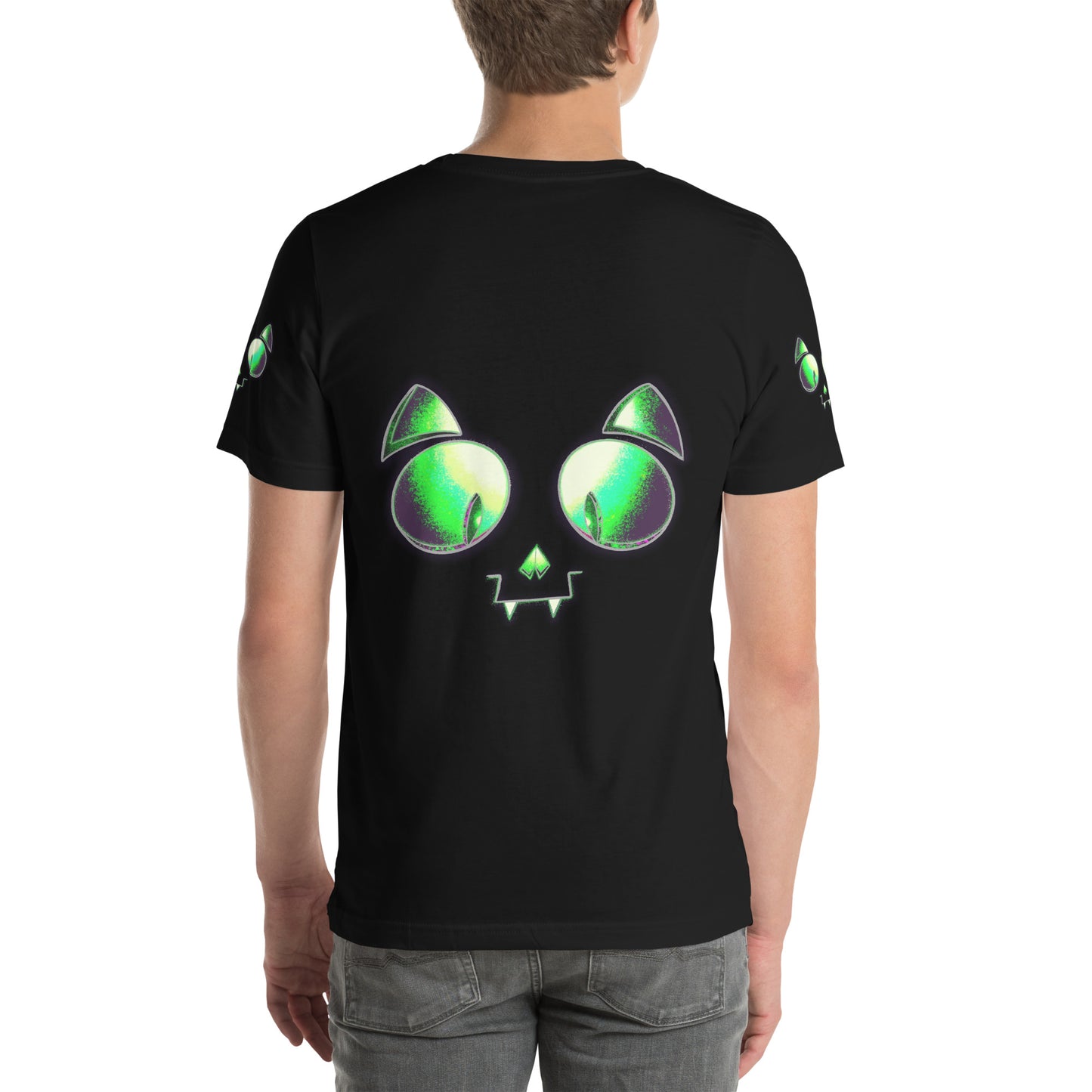 Skelecat [100% Ringspun Cotton, XS-5X, Multiple Colors] [Free Shipping]