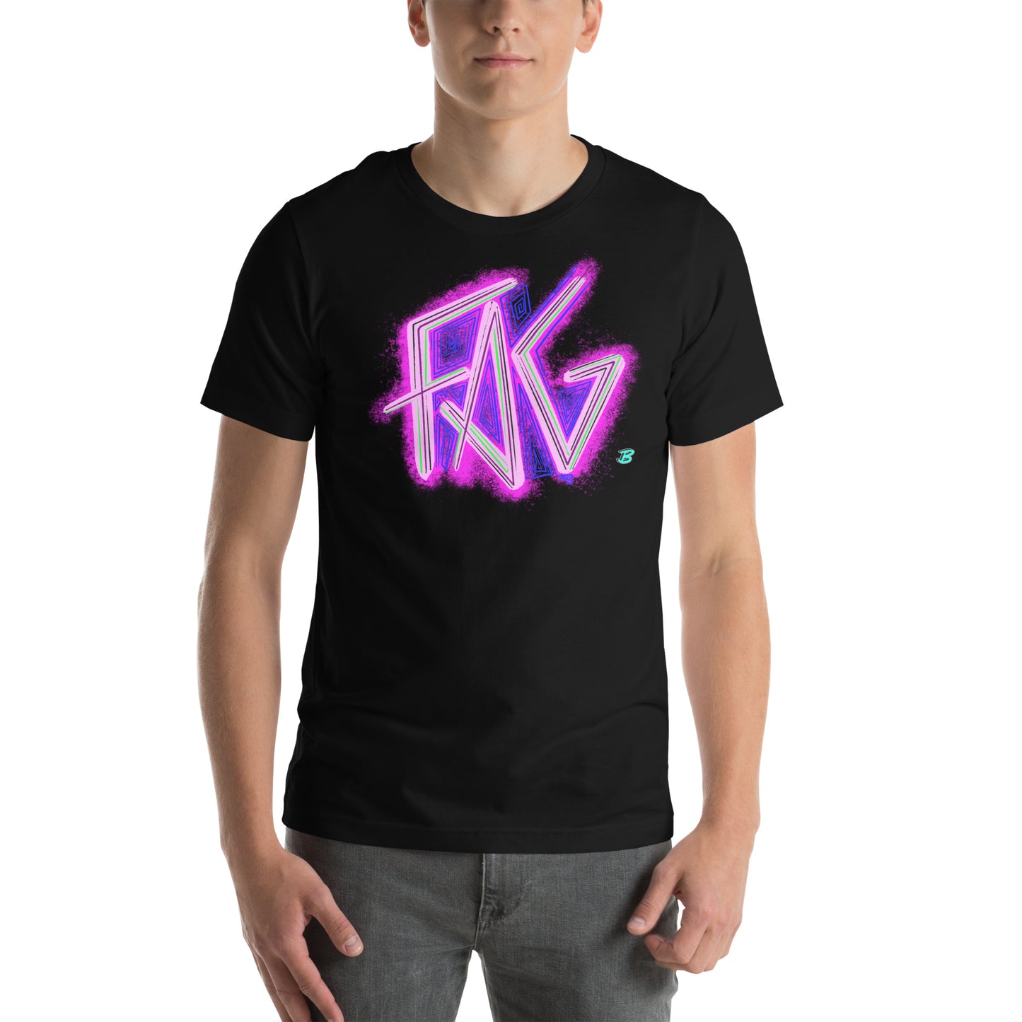 Fag Pride Unisex Tee  [100% Ringspun Cotton, XS-5X, Multiple Colors]