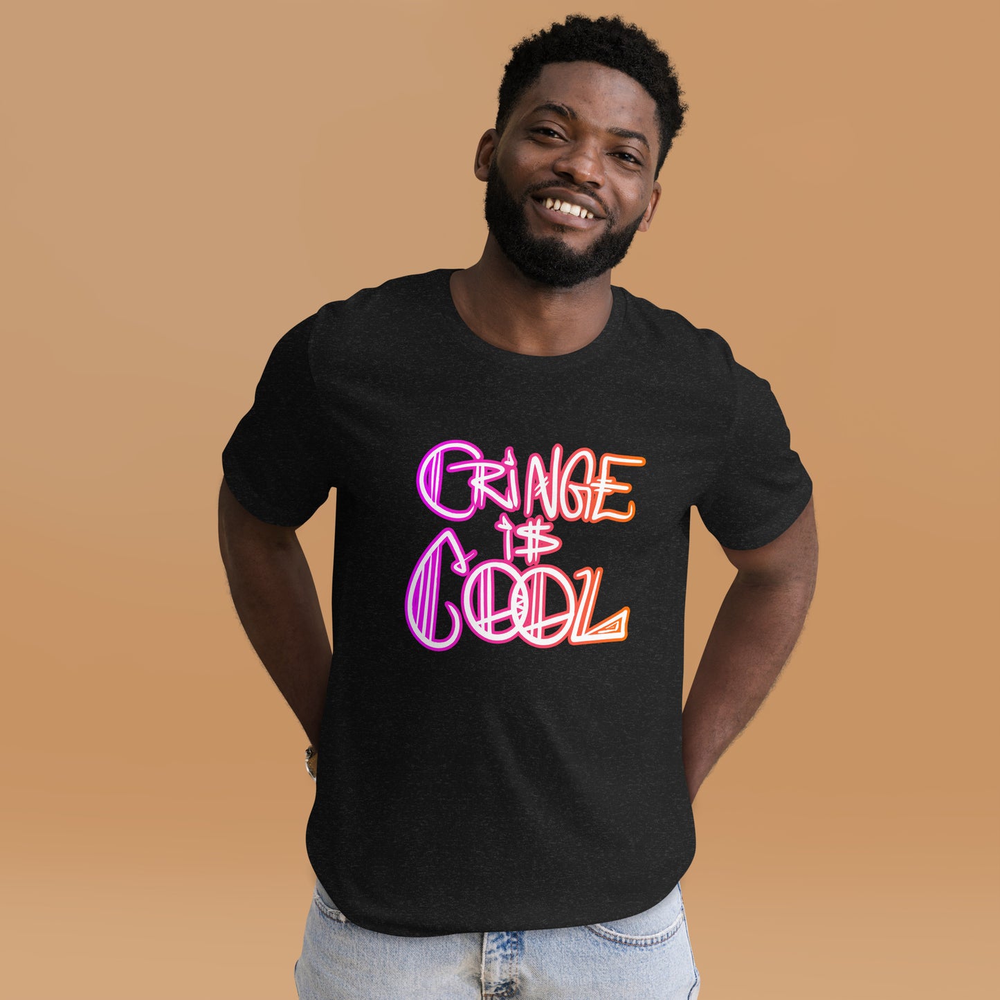 Cringe is Cool Tee [100% Ringspun Cotton, XS-5XL, Multiple Colors] [Free Shipping] The Butters Apparel X BYGKYD