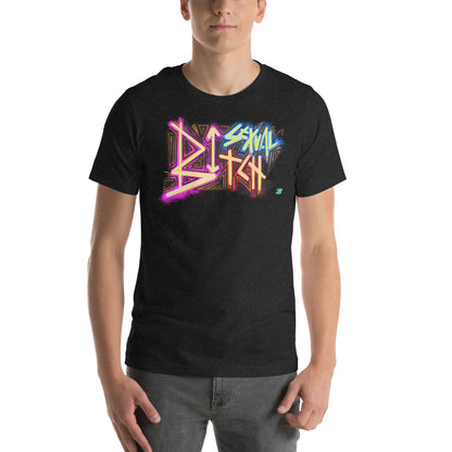 Bisexual Bitch Pride Unisex Tee [100% Ringspun Cotton, XS-5X, Multiple Colors] [Free Shipping]