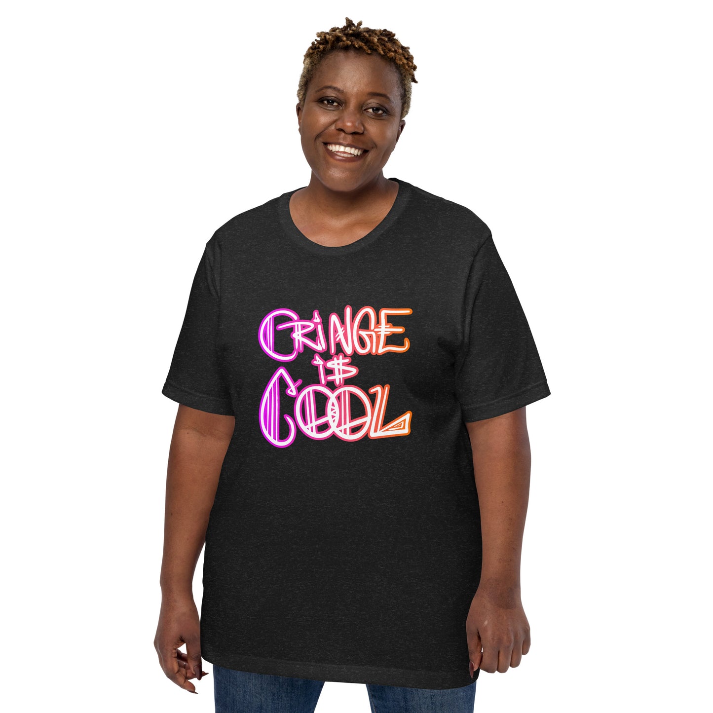 Cringe is Cool Tee [100% Ringspun Cotton, XS-5XL, Multiple Colors] [Free Shipping] The Butters Apparel X BYGKYD