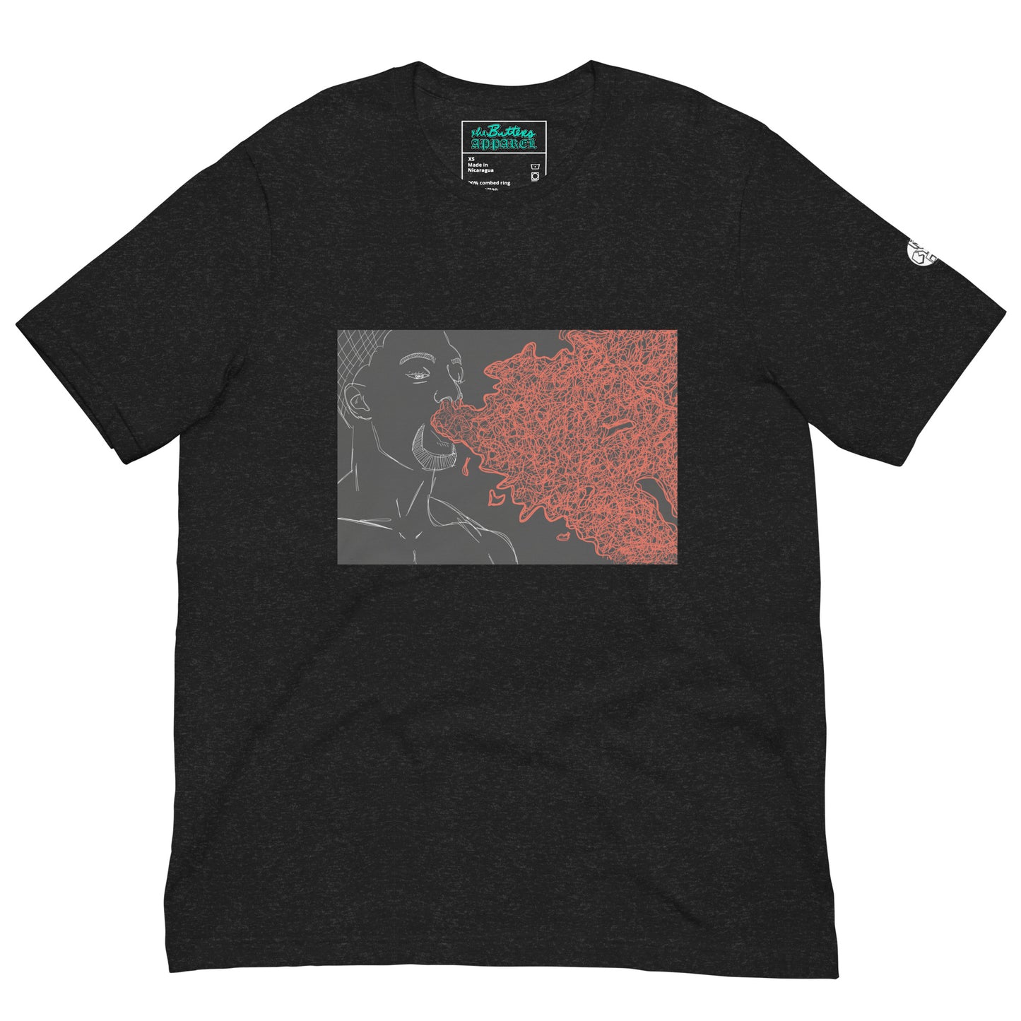 Exhale Tee [100% Ringspun Cotton, XS-5XL, Multiple Colors] [Free Shipping] The Butters Apparel X BYGKYD