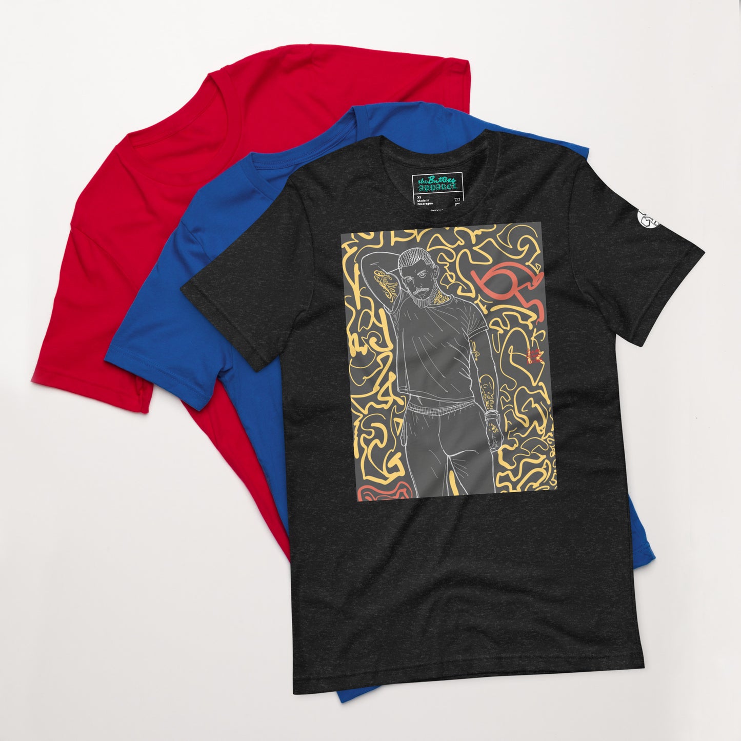 Peek-A-Boo Tee [100% Ringspun Cotton, XS-5XL, Multiple Colors] [Free Shipping] The Butters Apparel X BYGKYD