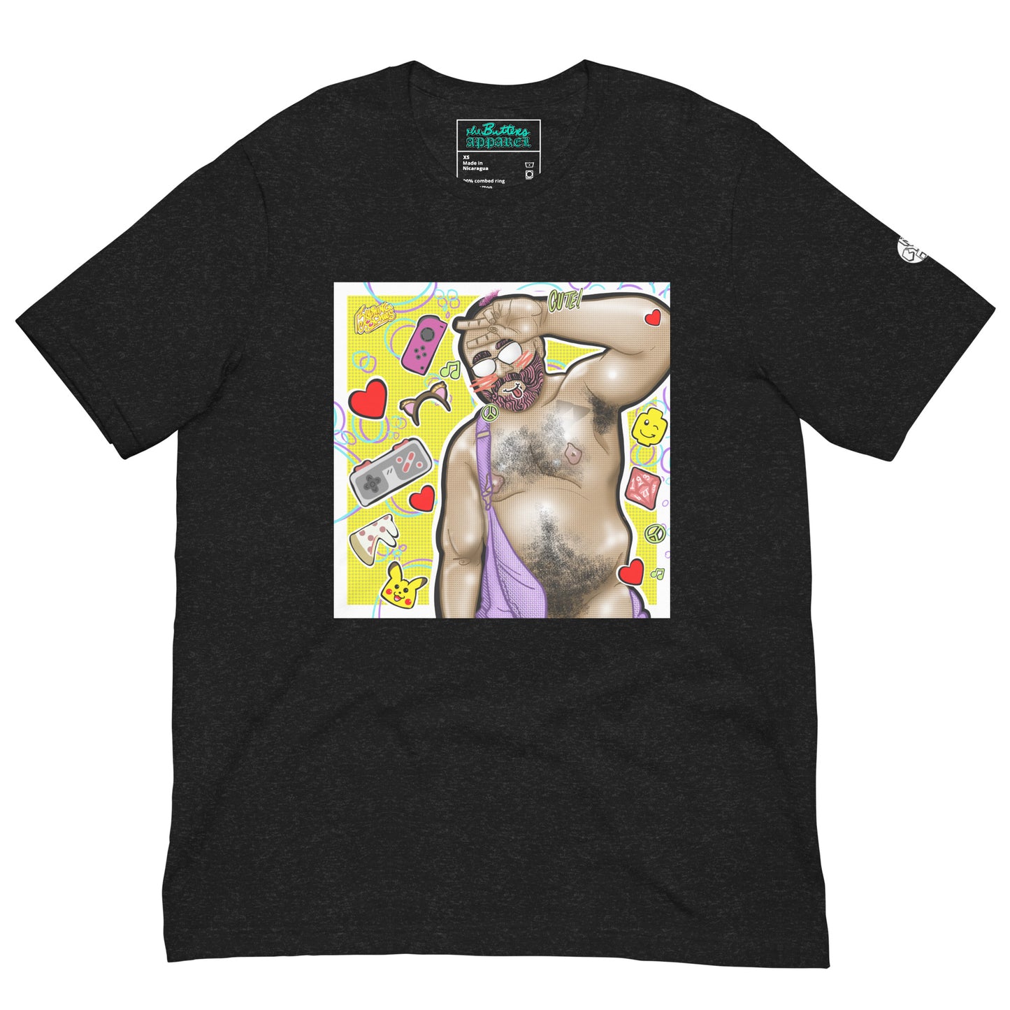 Himbo Hottie Tee [100% Ringspun Cotton, XS-5XL, Multiple Colors] [Free Shipping] The Butters Apparel X BYGKYD