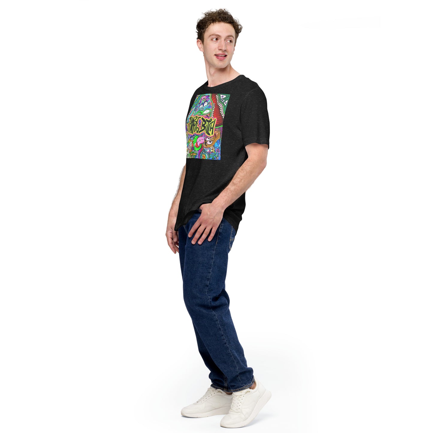 Hippie Bitch Deluxe  [100% Ringspun Cotton, XS-5X, Multiple Colors] [FREE SHIPPING]