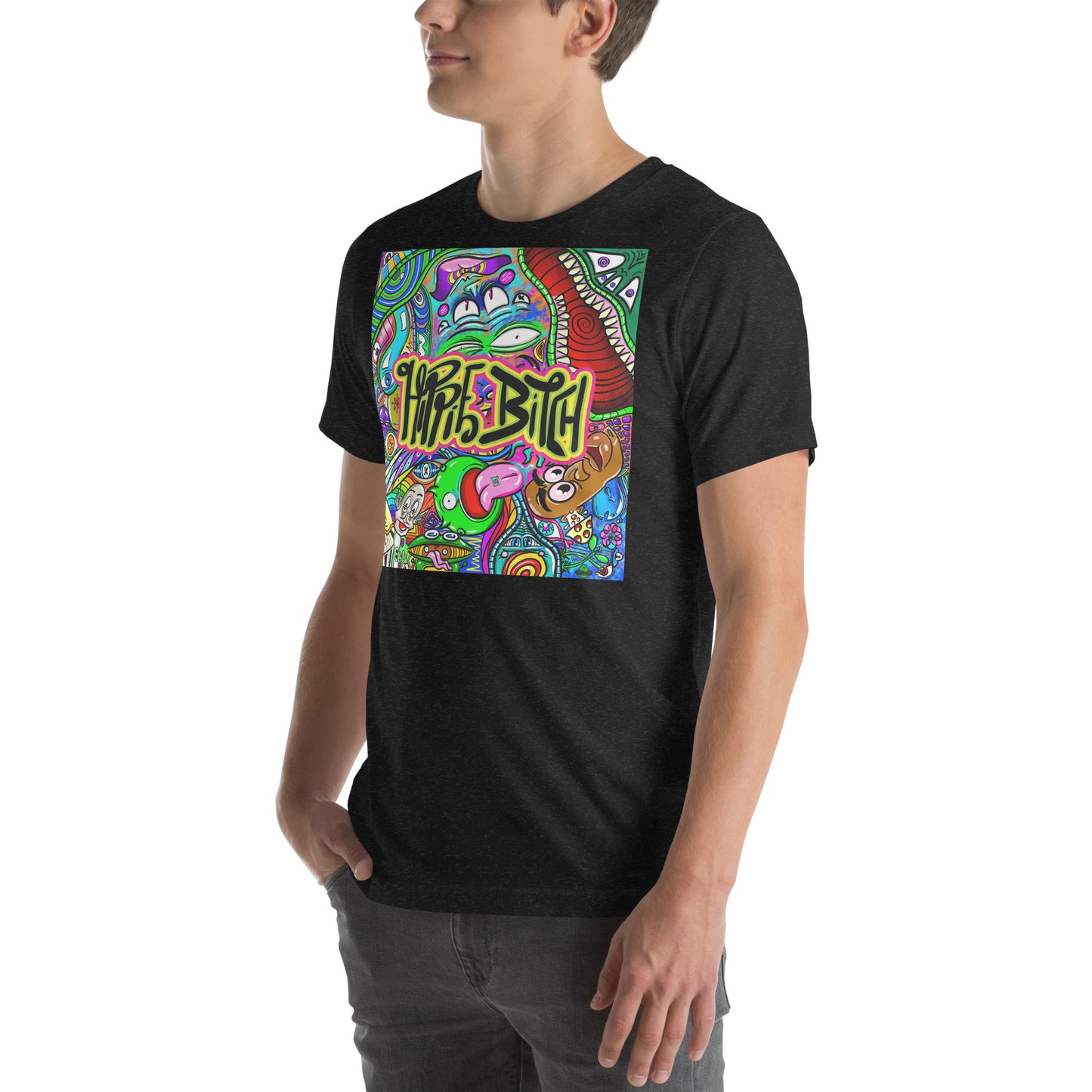 Hippie Bitch Deluxe  [100% Ringspun Cotton, XS-5X, Multiple Colors] [FREE SHIPPING]