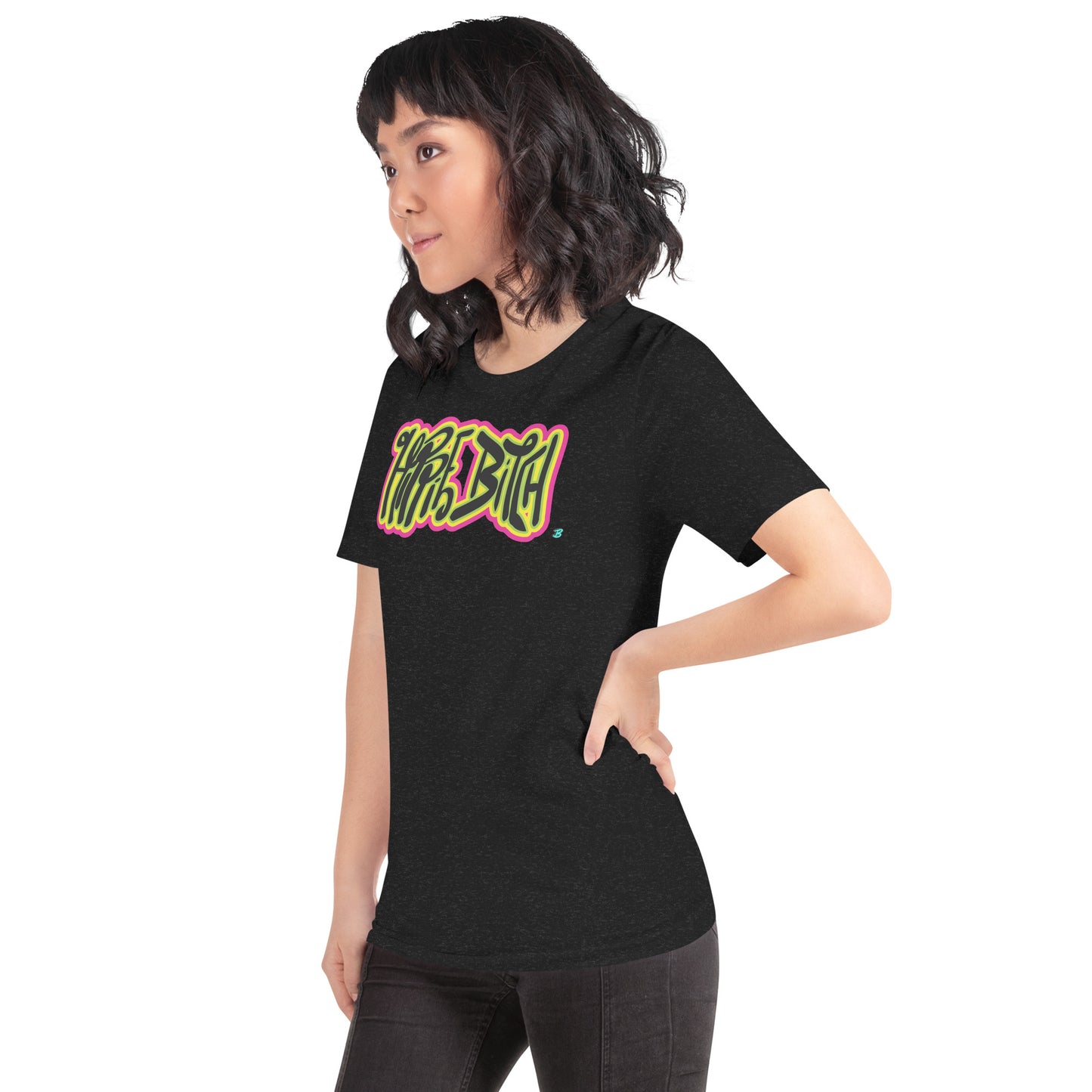 Hippie Bitch Unisex Tee [100% Ringspun Cotton, XS-5X, Multiple Colors] [FREE SHIPPING]