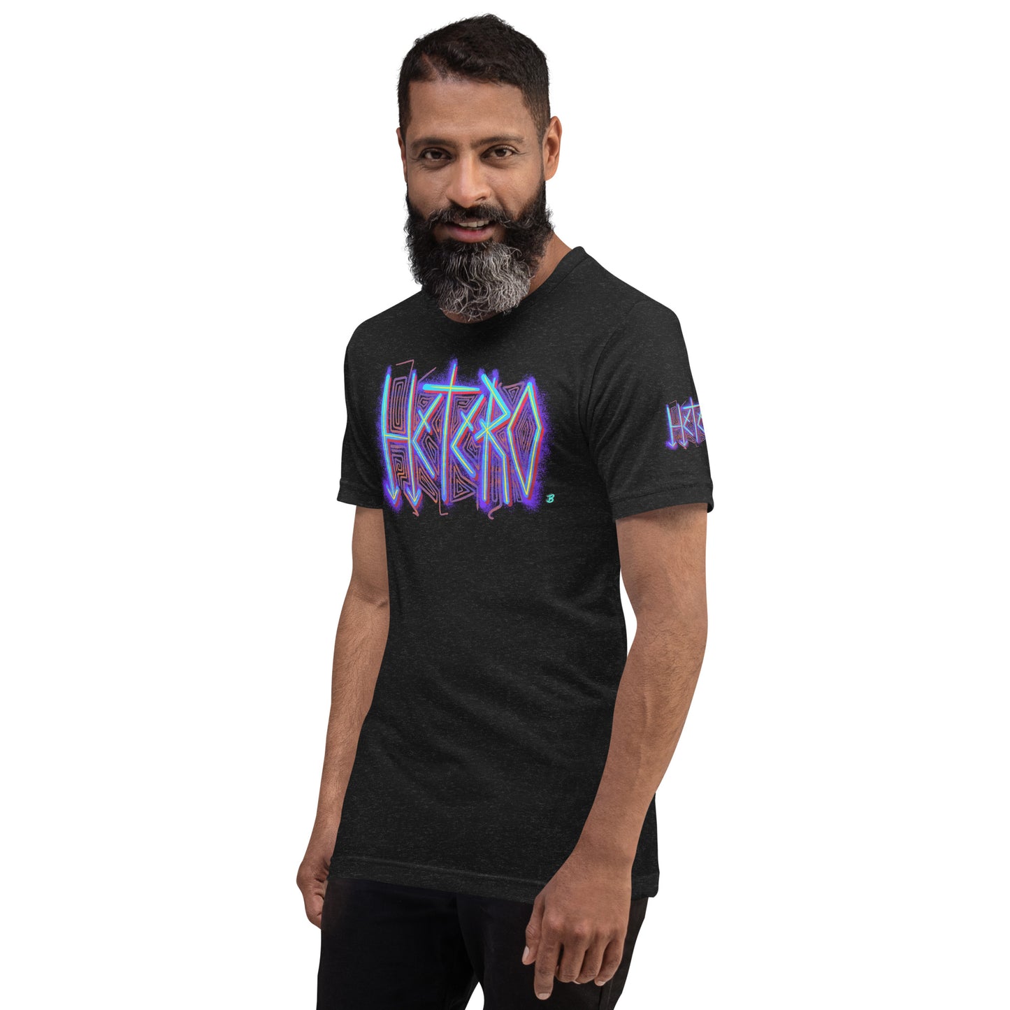 Hetero Pride Unisex Tee  [100% Ringspun Cotton, XS-5X, Multiple Colors]