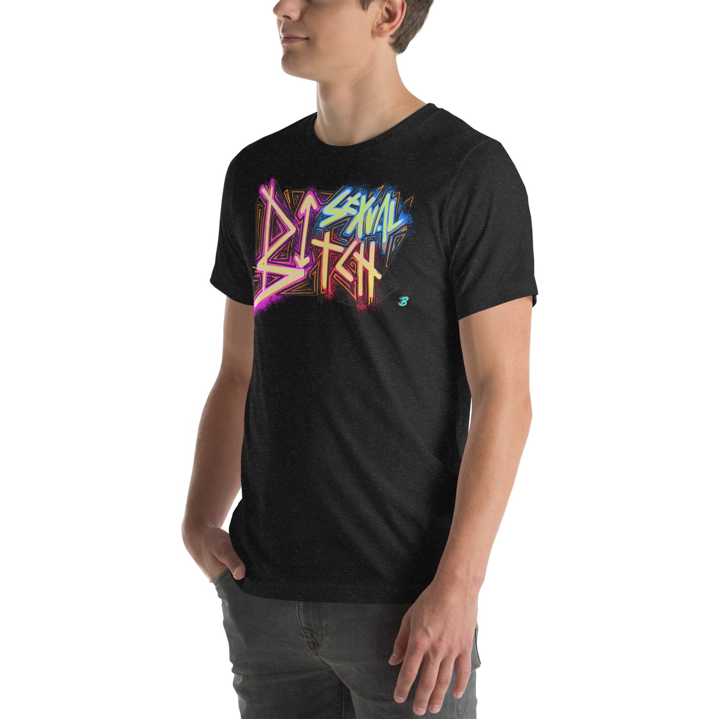 Bisexual Bitch Pride Unisex Tee [100% Ringspun Cotton, XS-5X, Multiple Colors] [Free Shipping]