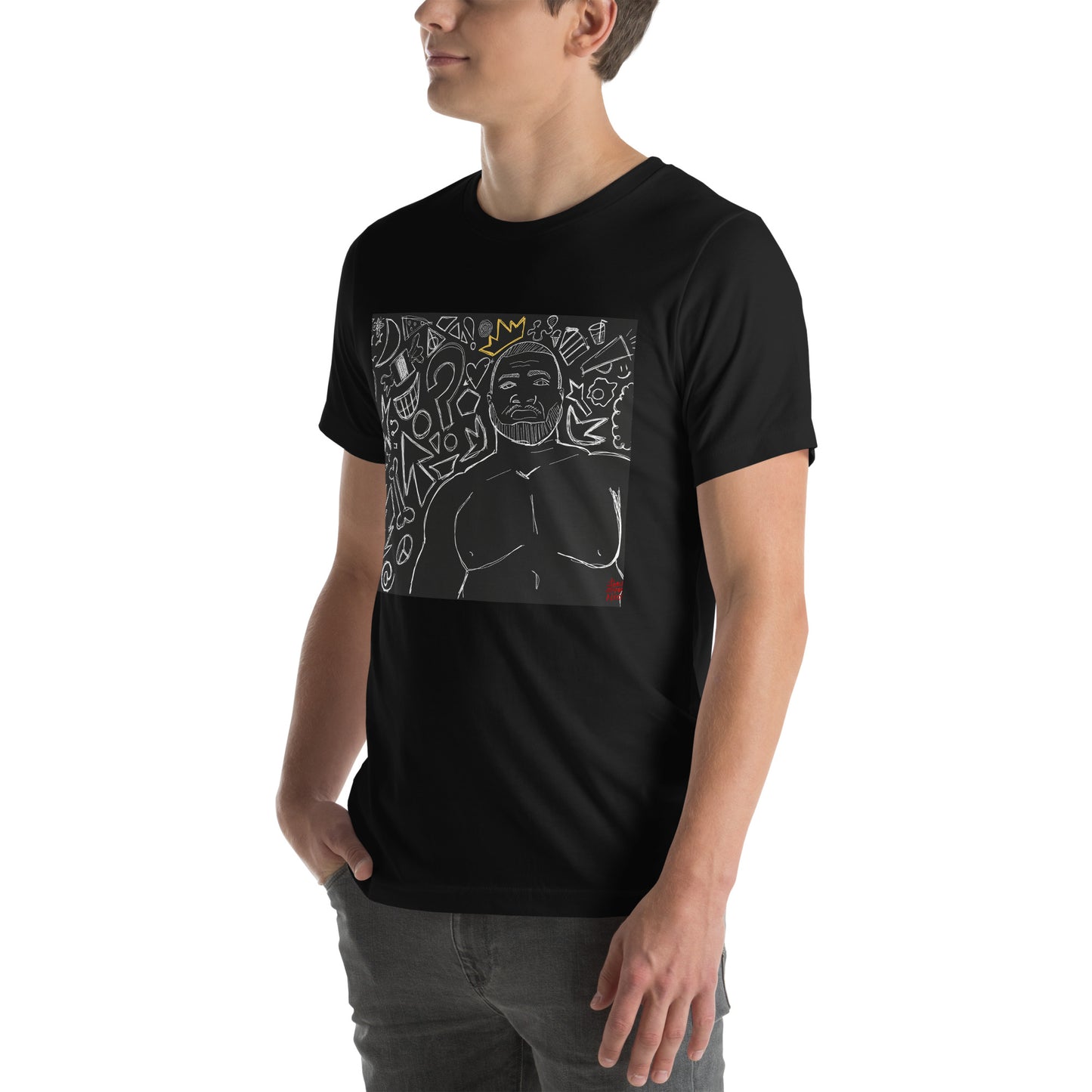 King Doodle Tee [100% Ringspun Cotton, XS-5XL, Multiple Colors] [Free Shipping] The Butters Apparel X BYGKYD