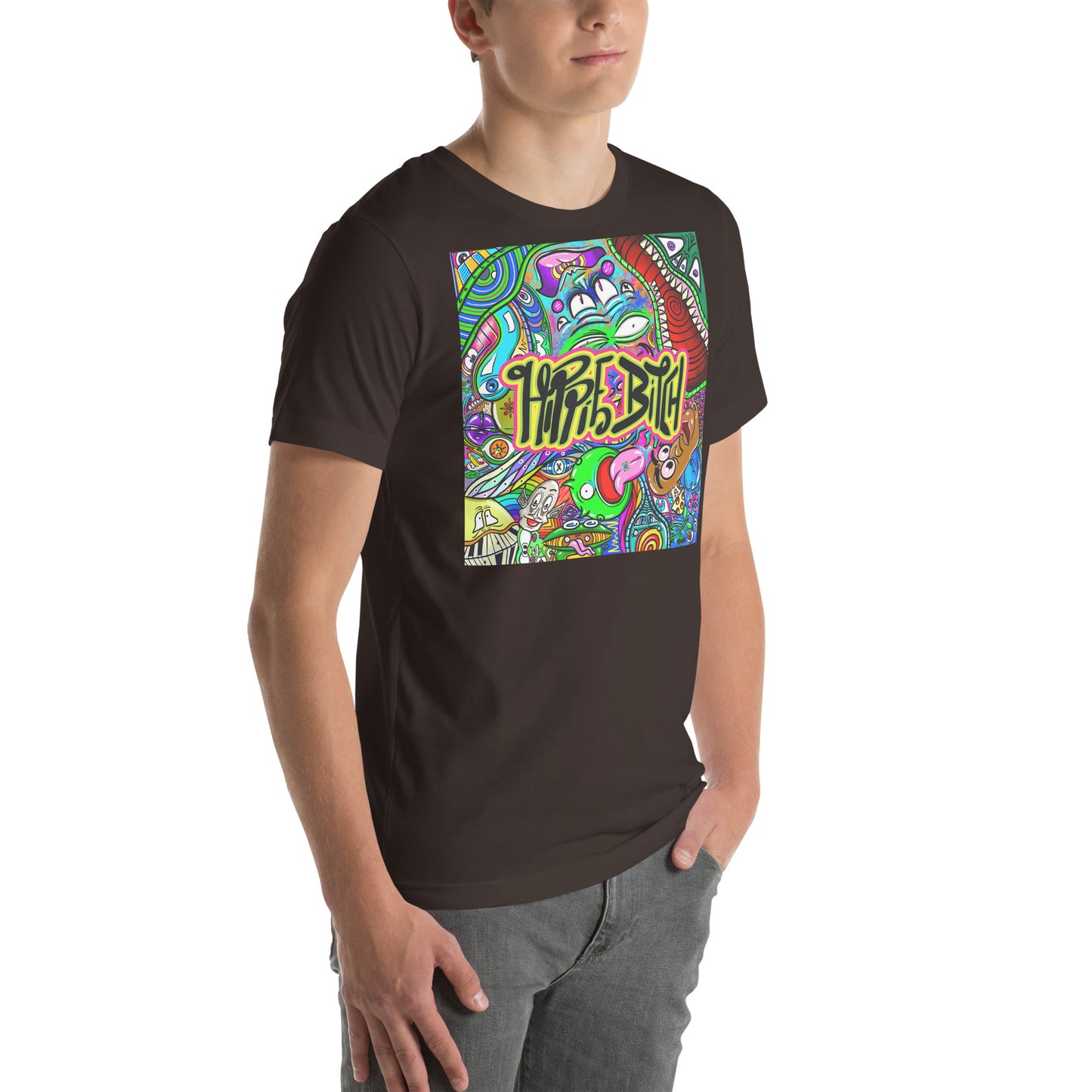 Hippie Bitch Deluxe  [100% Ringspun Cotton, XS-5X, Multiple Colors] [FREE SHIPPING]