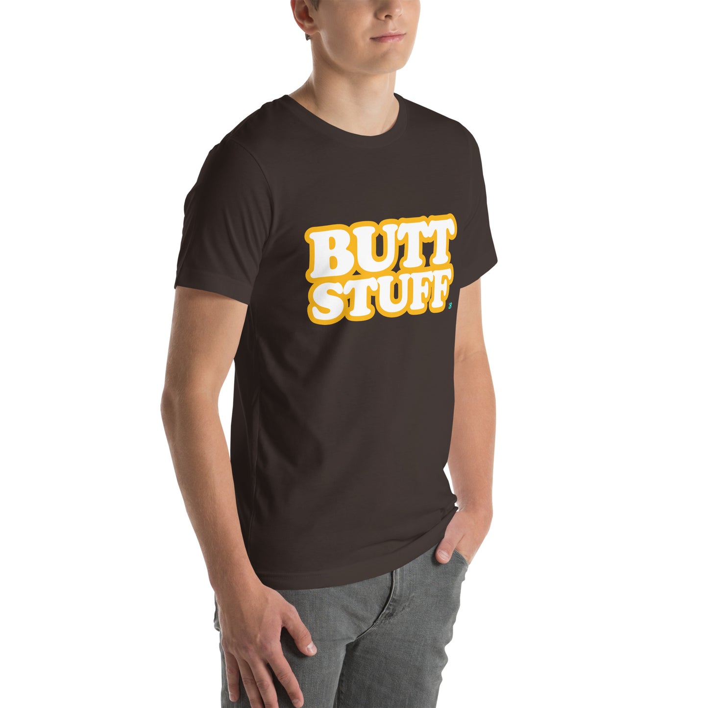 BUTT STUFF - Unisex Tee  [100% Ringspun Cotton, XS-5X, Multiple Colors] [FREE SHIPPING]