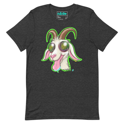 Horny GoatUnisex Tee [100% Ringspun Cotton, XS-5X, Multiple Colors] [FREE SHIPPING]