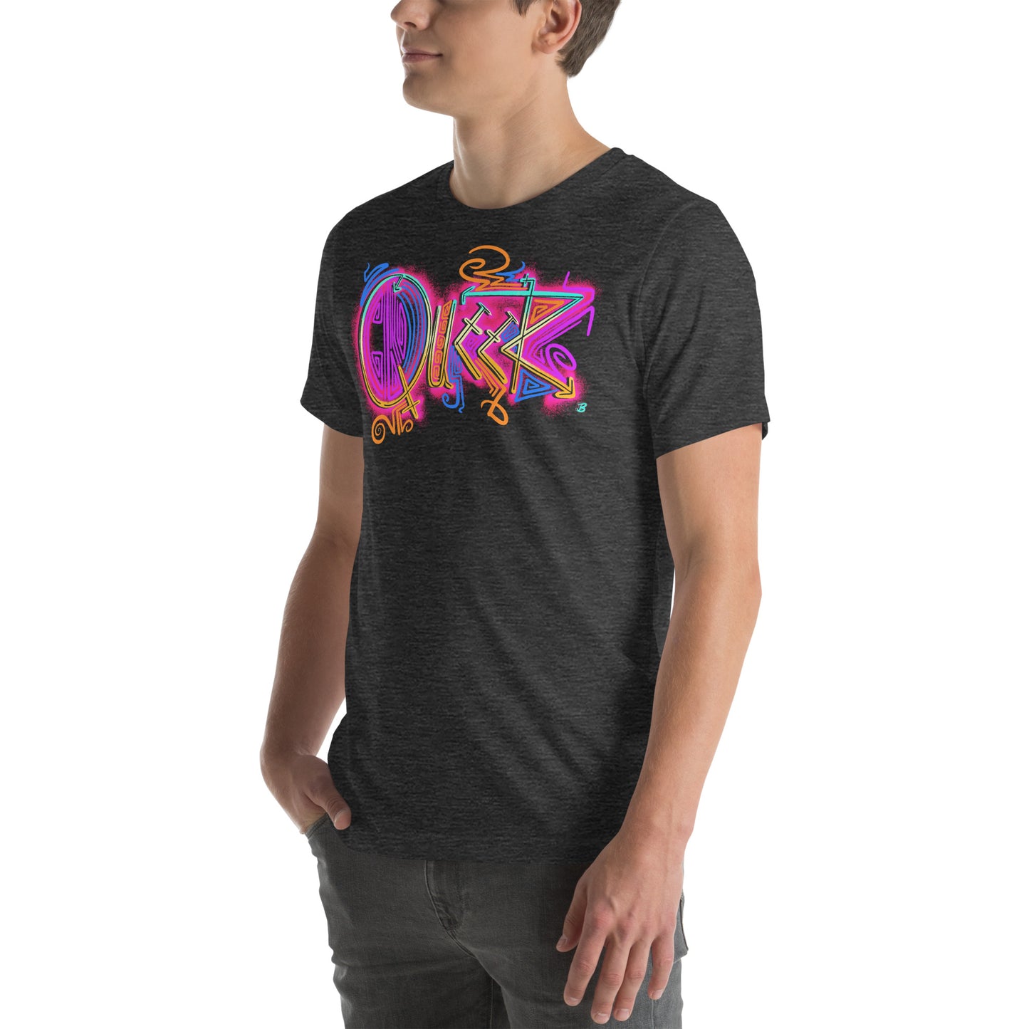 Queer Pride Unisex Tee [100% Ringspun Cotton, XS-5X, Multiple Colors] [Free Shipping]