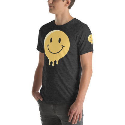 Happy Human Unisex Tee  [100% Ringspun Cotton, XS-5X, Multiple Colors] [Free Shipping]