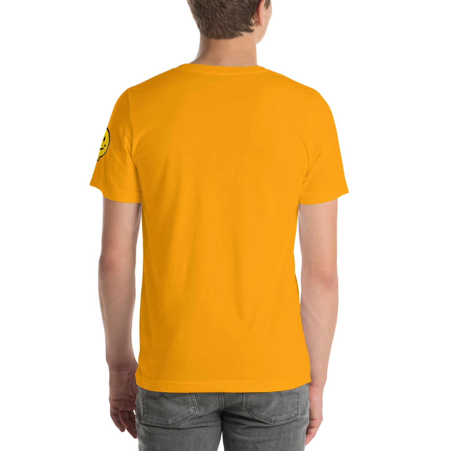 Happy Human Unisex Tee  [100% Ringspun Cotton, XS-5X, Multiple Colors] [Free Shipping]