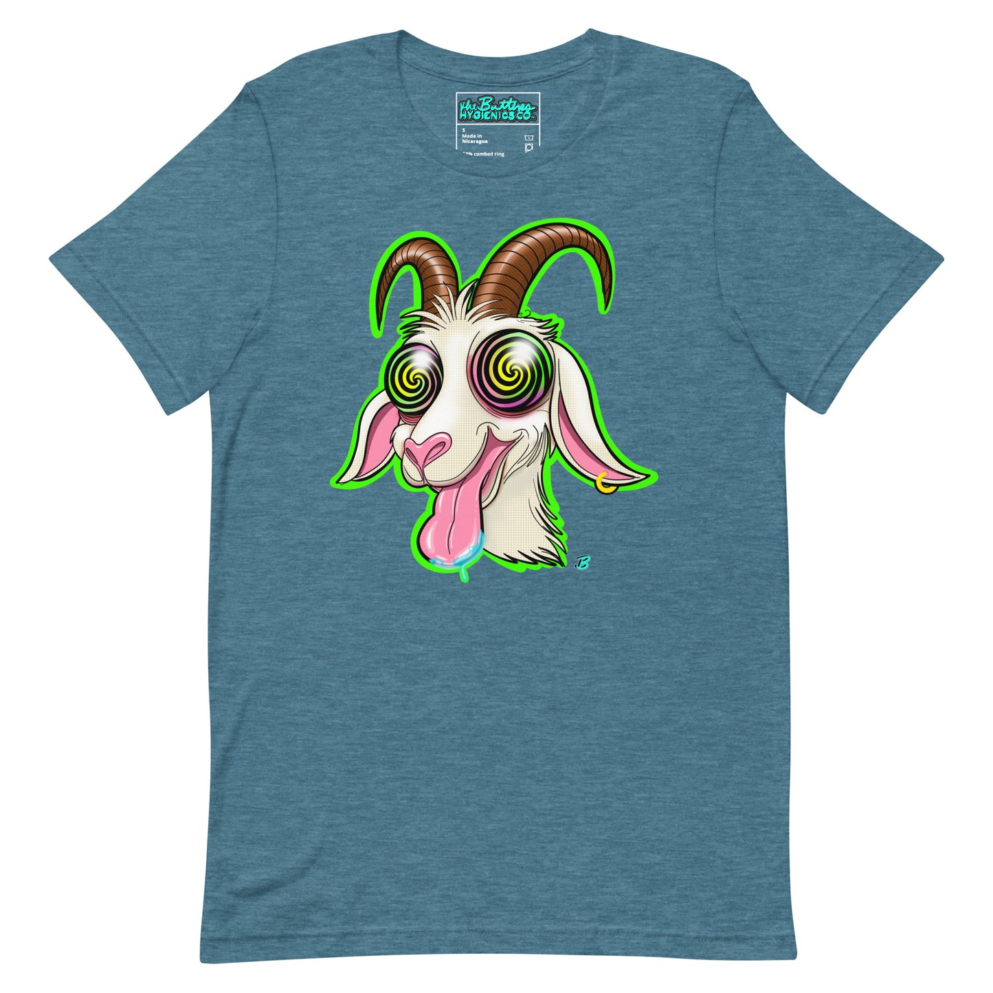 Horny GoatUnisex Tee [100% Ringspun Cotton, XS-5X, Multiple Colors] [FREE SHIPPING]