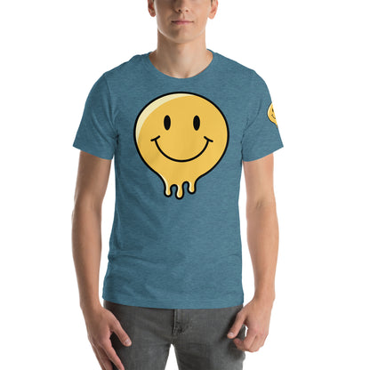 Happy Human Unisex Tee  [100% Ringspun Cotton, XS-5X, Multiple Colors] [Free Shipping]