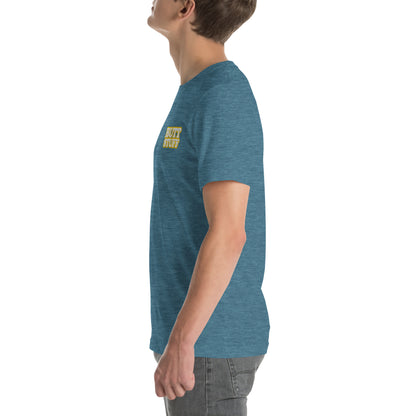 BUTT STUFF Embroidered Unisex Tee  [100% Ringspun Cotton, XS-5X, Multiple Colors] [FREE SHIPPING]