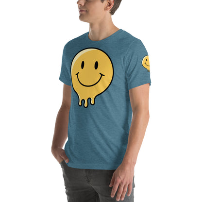 Happy Human Unisex Tee  [100% Ringspun Cotton, XS-5X, Multiple Colors] [Free Shipping]