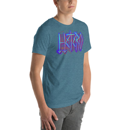 Hetero Pride Unisex Tee  [100% Ringspun Cotton, XS-5X, Multiple Colors]