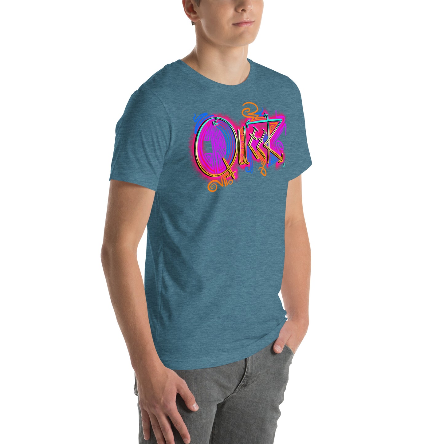 Queer Pride Unisex Tee [100% Ringspun Cotton, XS-5X, Multiple Colors] [Free Shipping]