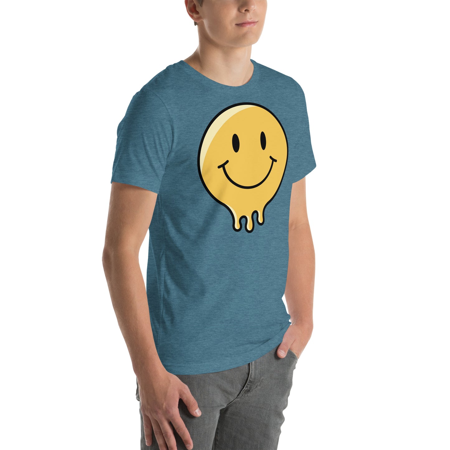 Happy Human Unisex Tee  [100% Ringspun Cotton, XS-5X, Multiple Colors] [Free Shipping]